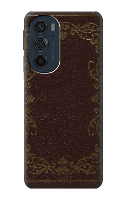 S3553 Vintage Book Cover Case For Motorola Edge 30 Pro