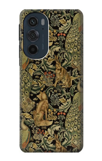 S3661 William Morris Forest Velvet Case For Motorola Edge 30 Pro