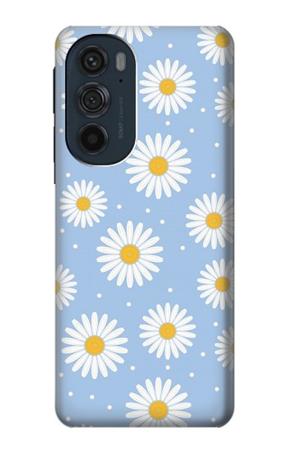 S3681 Daisy Flowers Pattern Case For Motorola Edge 30 Pro