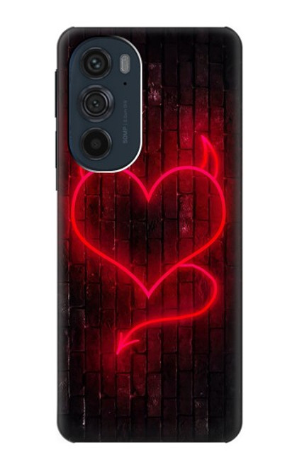 S3682 Devil Heart Case For Motorola Edge 30 Pro