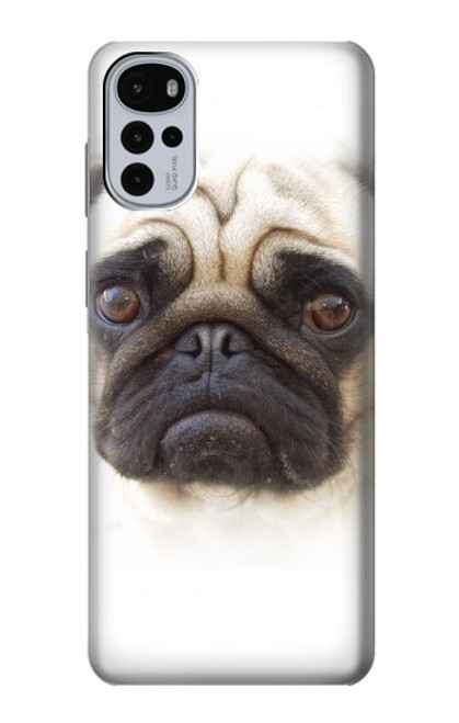 S1852 Pug Dog Case For Motorola Moto G22