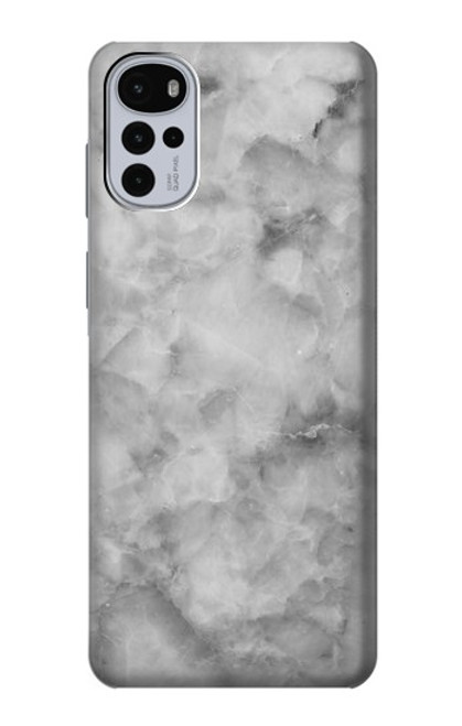 S2845 Gray Marble Texture Case For Motorola Moto G22