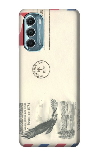 S3551 Vintage Airmail Envelope Art Case For Motorola Moto G Stylus 5G (2022)
