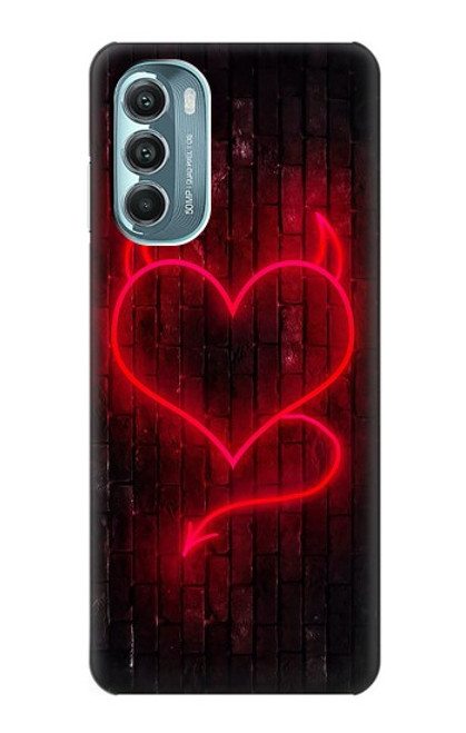 S3682 Devil Heart Case For Motorola Moto G Stylus 5G (2022)