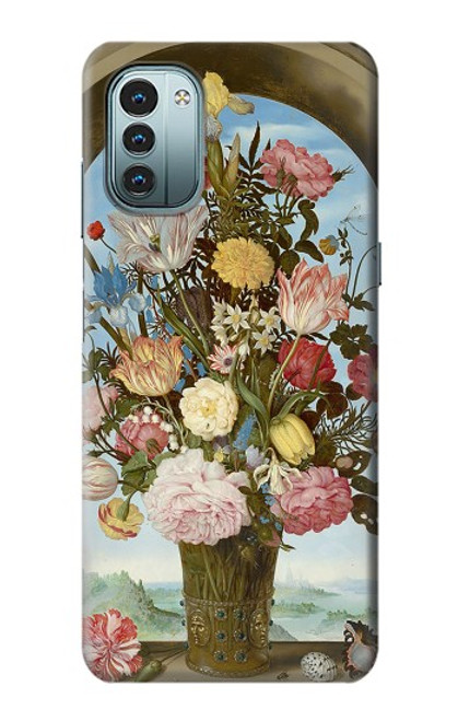 S3749 Vase of Flowers Case For Nokia G11, G21