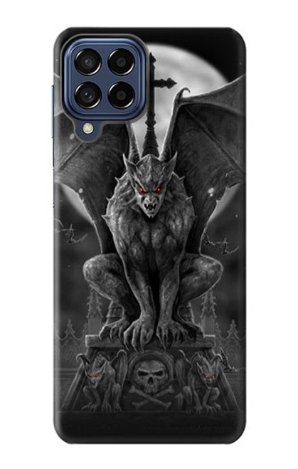 S0850 Gargoyle Devil Demon Case For Samsung Galaxy M53