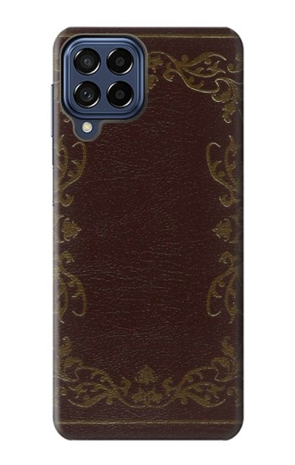 S3553 Vintage Book Cover Case For Samsung Galaxy M53