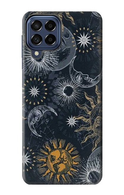 S3702 Moon and Sun Case For Samsung Galaxy M53