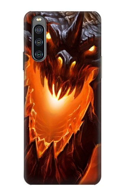 S0414 Fire Dragon Case For Sony Xperia 10 IV