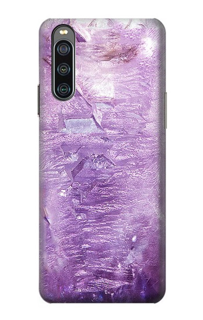 S2690 Amethyst Crystals Graphic Printed Case For Sony Xperia 10 IV