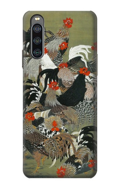 S2699 Ito Jakuchu Rooster Case For Sony Xperia 10 IV