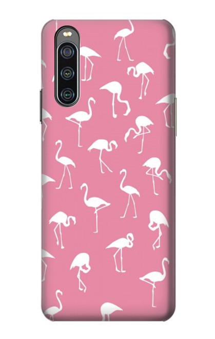 S2858 Pink Flamingo Pattern Case For Sony Xperia 10 IV