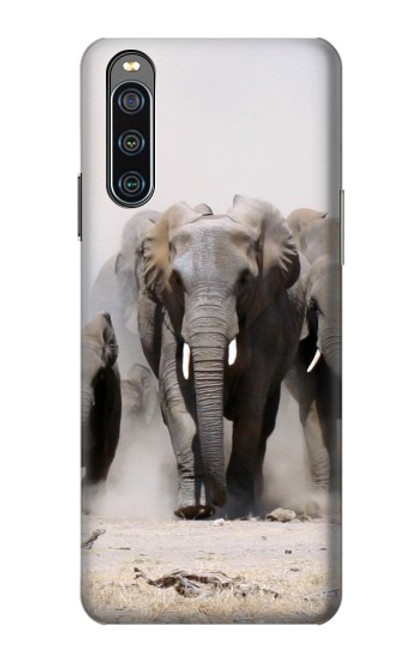 S3142 African Elephant Case For Sony Xperia 10 IV