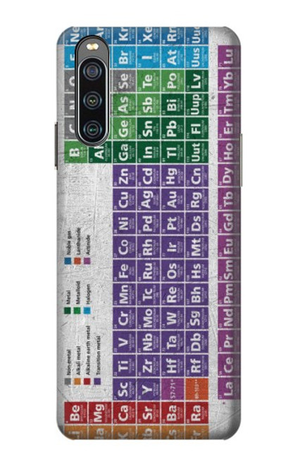 S3383 Periodic Table Case For Sony Xperia 10 IV