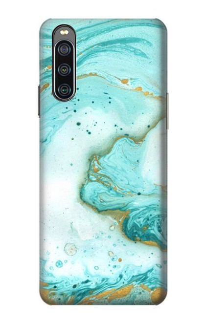 S3399 Green Marble Graphic Print Case For Sony Xperia 10 IV