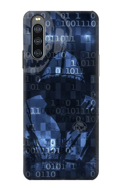 S3431 Digital Code Cyber Hacker Case For Sony Xperia 10 IV