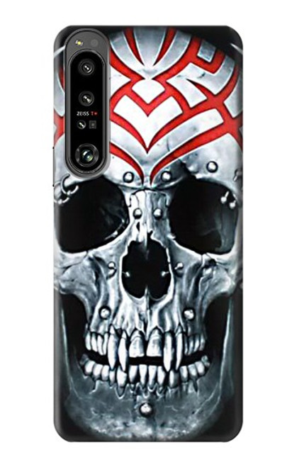 S0223 Vampire Skull Tattoo Case For Sony Xperia 1 IV