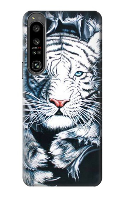 S0265 White Tiger Case For Sony Xperia 1 IV
