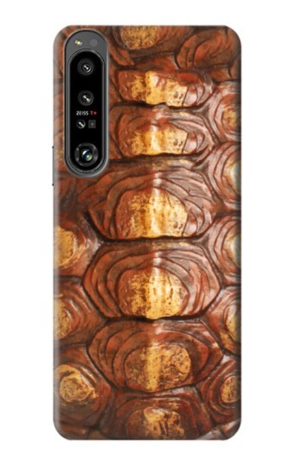 S0579 Turtle Carapace Case For Sony Xperia 1 IV
