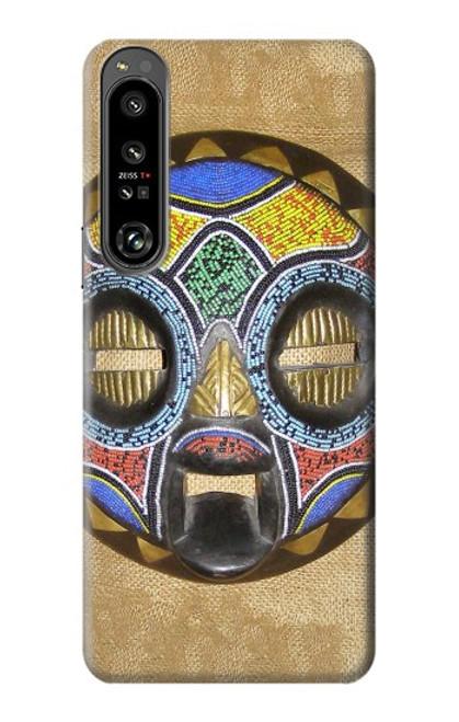 S0965 African Baluba Mask Case For Sony Xperia 1 IV