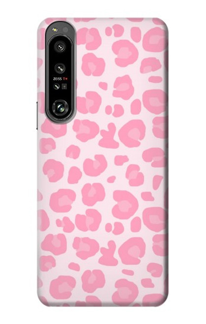 S2213 Pink Leopard Pattern Case For Sony Xperia 1 IV