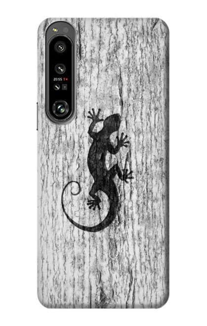 S2446 Gecko Wood Graphic Printed Case For Sony Xperia 1 IV