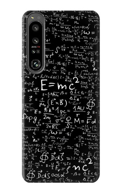 S2574 Mathematics Physics Blackboard Equation Case For Sony Xperia 1 IV