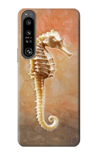 S2674 Seahorse Skeleton Fossil Case For Sony Xperia 1 IV