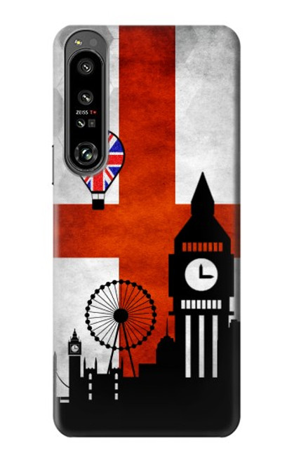 S2979 England Football Soccer Case For Sony Xperia 1 IV