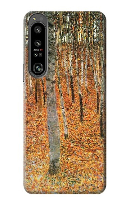 S3380 Gustav Klimt Birch Forest Case For Sony Xperia 1 IV