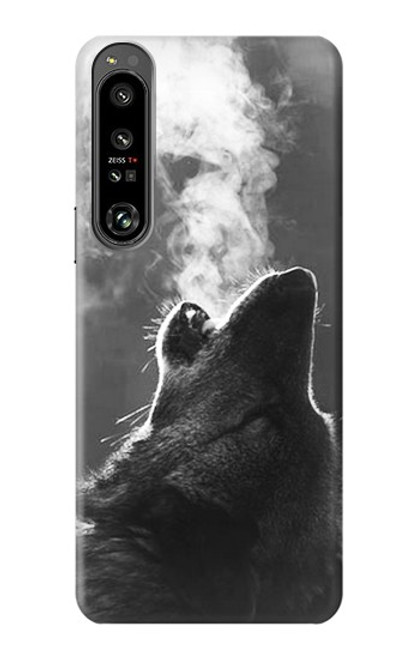 S3505 Wolf Howling Case For Sony Xperia 1 IV