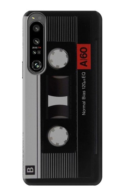 S3516 Vintage Cassette Tape Case For Sony Xperia 1 IV