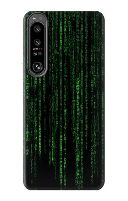 S3668 Binary Code Case For Sony Xperia 1 IV