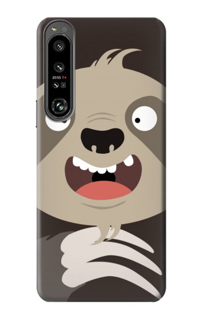 S3855 Sloth Face Cartoon Case For Sony Xperia 1 IV