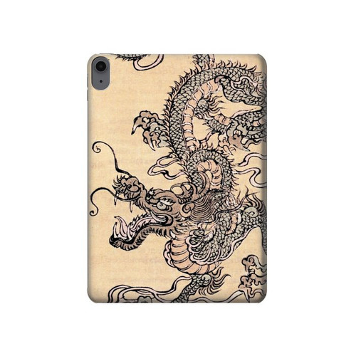 S0318 Antique Dragon Hard Case For iPad Air (2020, 2022), Air 11 (2024,2025,2026), Pro 11 (2022)
