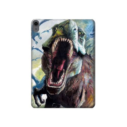 S1453 Trex Tyrannosaurus Rex Dinosaur Hard Case For iPad Air (2020, 2022), Air 11 (2024,2025,2026), Pro 11 (2022)