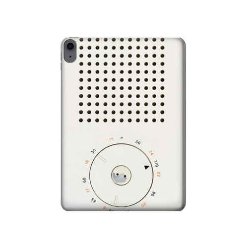S1857 Retro Transistor Radio Hard Case For iPad Air (2022, 2020), Air 11 (2024), Pro 11 (2022)