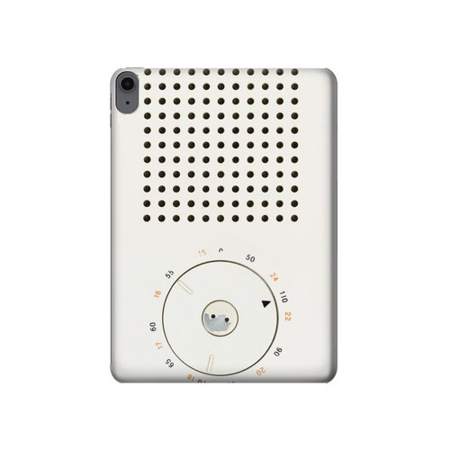 S1857 Retro Transistor Radio Hard Case For iPad Air (2020, 2022), Air 11 (2024,2025,2026), Pro 11 (2022)