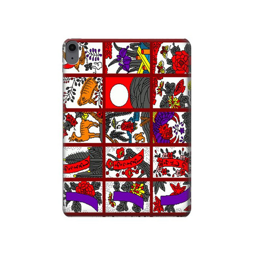 S1923 Hanafuda Japanese Flower Card Hard Case For iPad Air (2020, 2022), Air 11 (2024,2025,2026), Pro 11 (2022)