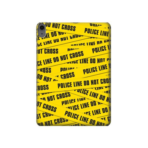 S2088 Police Line Do Not Cross Hard Case For iPad Air (2020, 2022), Air 11 (2024,2025,2026), Pro 11 (2022)