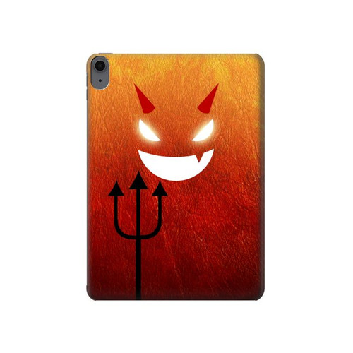 S2454 Red Cute Little Devil Cartoon Hard Case For iPad Air (2020, 2022), Air 11 (2024,2025,2026), Pro 11 (2022)