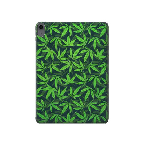 S2666 Marijuana Pattern Hard Case For iPad Air (2020, 2022), Air 11 (2024,2025,2026), Pro 11 (2022)