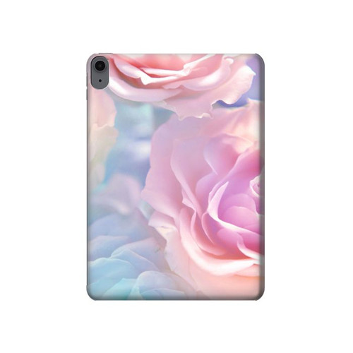 S3050 Vintage Pastel Flowers Hard Case For iPad Air (2022,2020, 4th, 5th), iPad Pro 11 (2022, 6th)