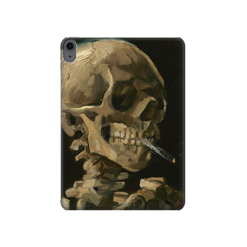 S3358 Vincent Van Gogh Skeleton Cigarette Hard Case For iPad Air (2020, 2022), Air 11 (2024,2025,2026), Pro 11 (2022)