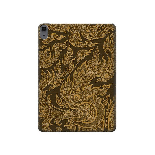 S3382 Thai Art Naga Hard Case For iPad Air (2020, 2022), Air 11 (2024,2025,2026), Pro 11 (2022)