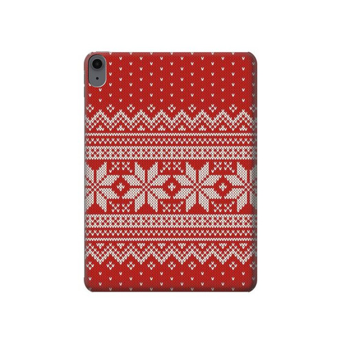 S3384 Winter Seamless Knitting Pattern Hard Case For iPad Air (2020, 2022), Air 11 (2024,2025,2026), Pro 11 (2022)
