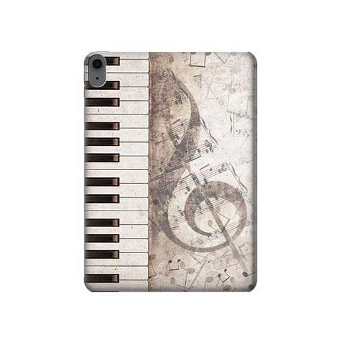 S3390 Music Note Hard Case For iPad Air (2022,2020, 4th, 5th), iPad Pro 11 (2022, 6th)