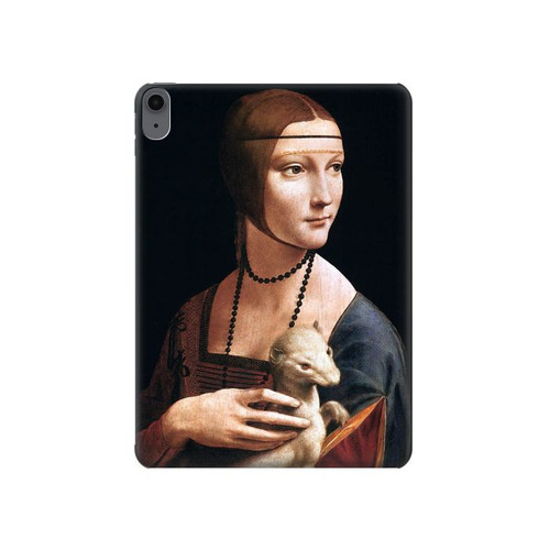 S3471 Lady Ermine Leonardo da Vinci Hard Case For iPad Air (2022,2020, 4th, 5th), iPad Pro 11 (2022, 6th)