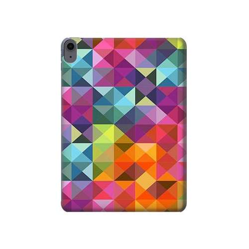 S3477 Abstract Diamond Pattern Hard Case For iPad Air (2022,2020, 4th, 5th), iPad Pro 11 (2022, 6th)