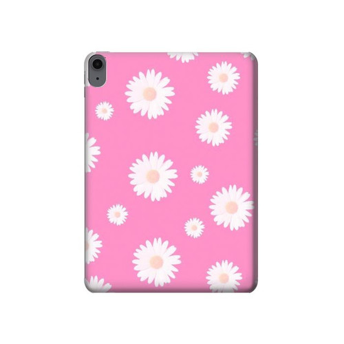 S3500 Pink Floral Pattern Hard Case For iPad Air (2020, 2022), Air 11 (2024,2025,2026), Pro 11 (2022)